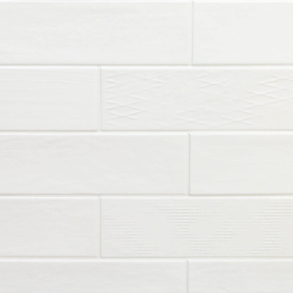 White 3x10 Matte Ceramic Tile Y16795