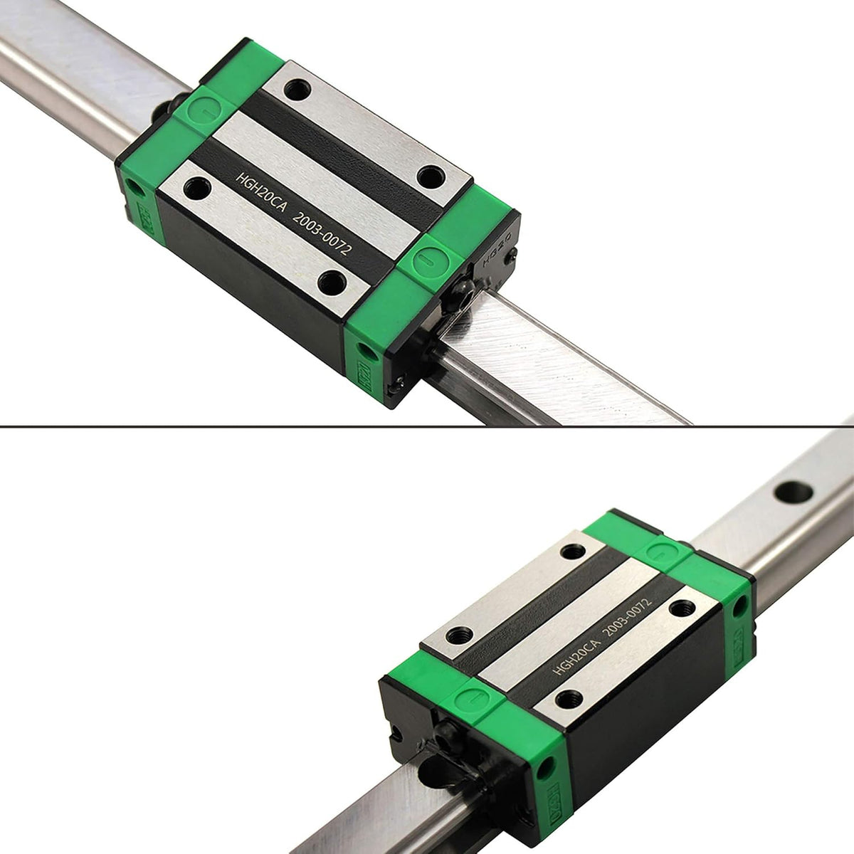 2PCS Linear Guide Rail with 4PCS Bearing Block Set N311010
