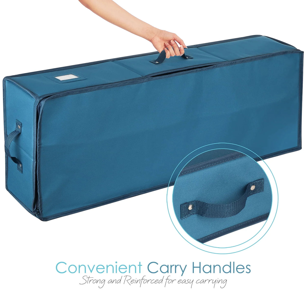 Wrapping Paper Storage Container with Interior Pockets H30792