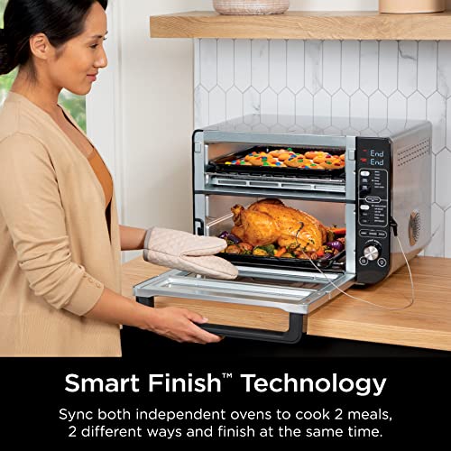12-in-1 Double Oven with Air Fry, Stainless Steel T4790