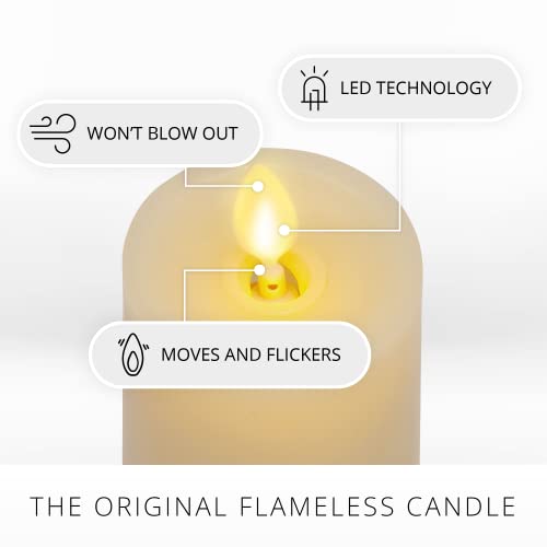 2" x 4.5" Unscented LED Pillar Candle V441475