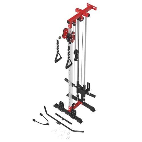 Wall Mount Cable Station with Dual Pulley System F597623