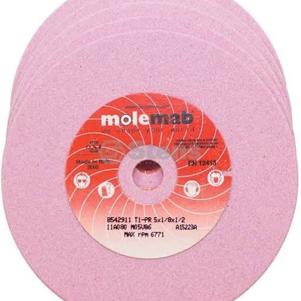 5 in. x 1/8 in. x 1/2 in. Box of 5 Chain Grinding Wheel F11451
