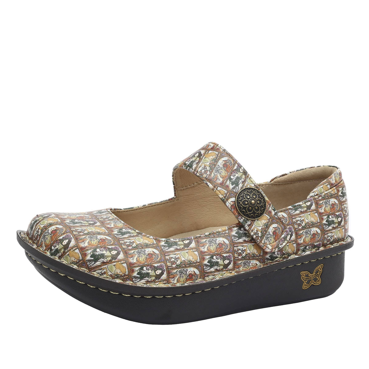 Leather Mary Janes O7969