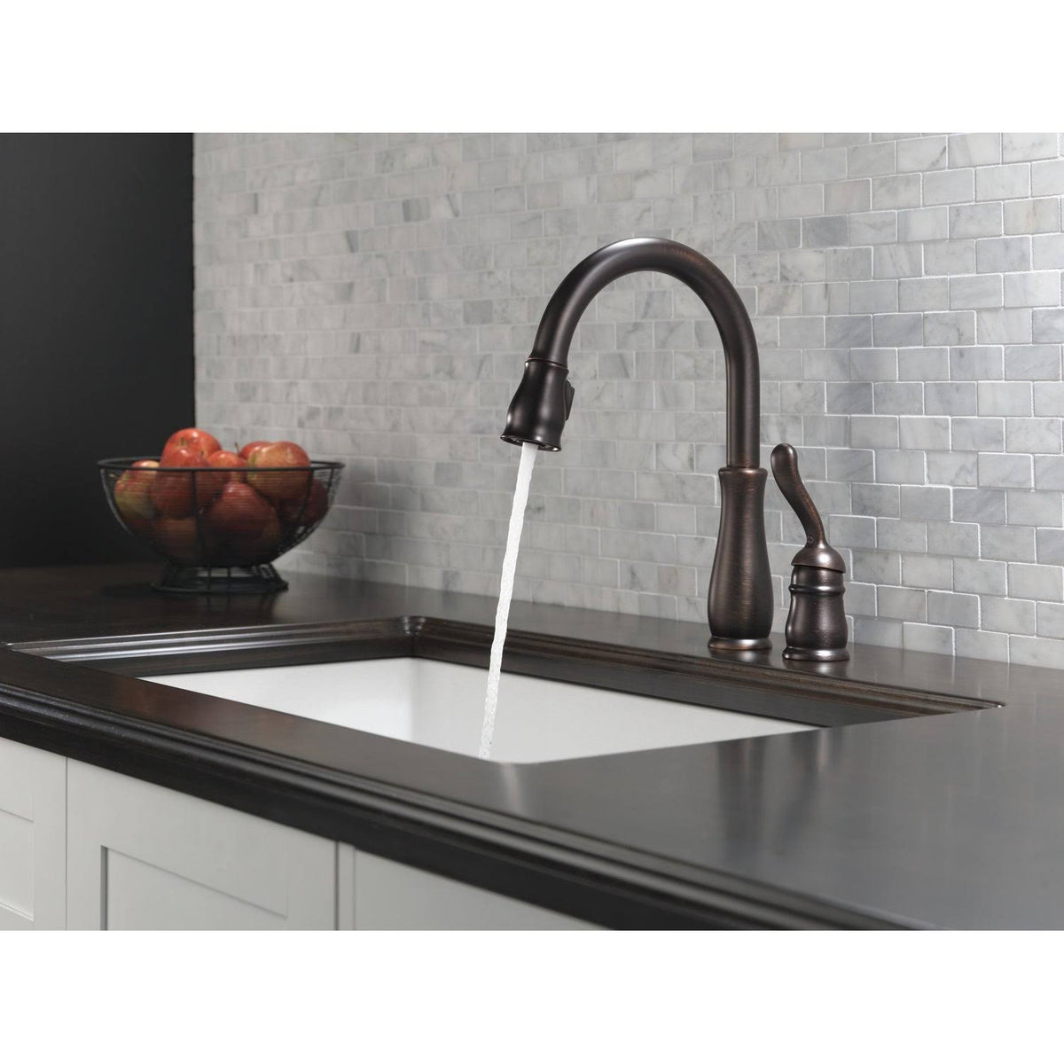 Arctic Stainless Pull-Down Kitchen Faucet W133
