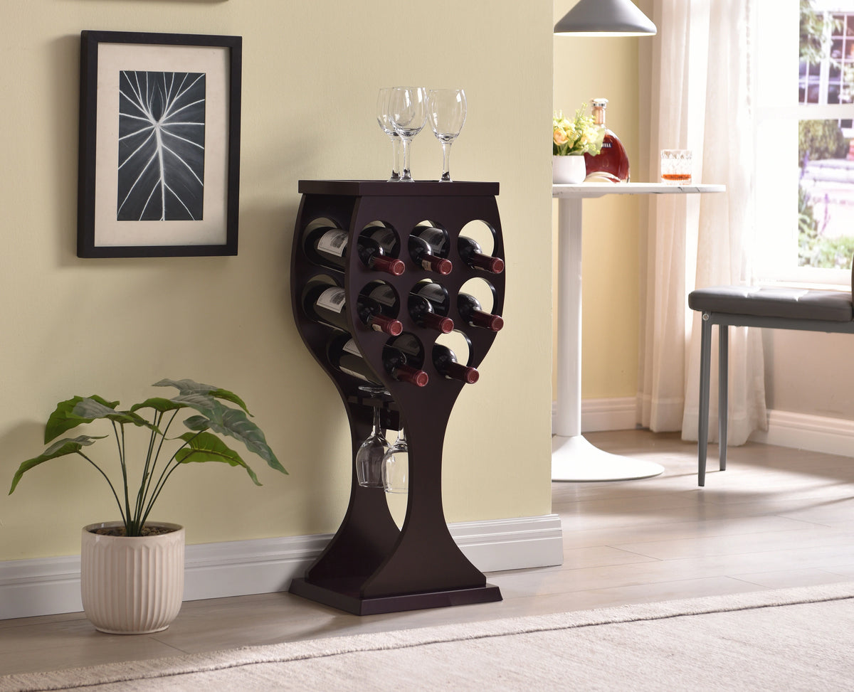 Freestanding Wine Rack & Cabinet X2663