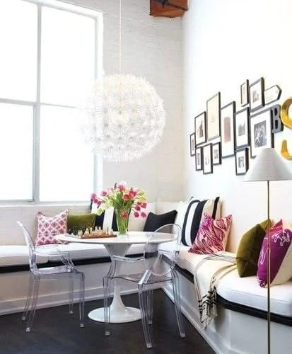 Set of Two Clear Armchair X447295