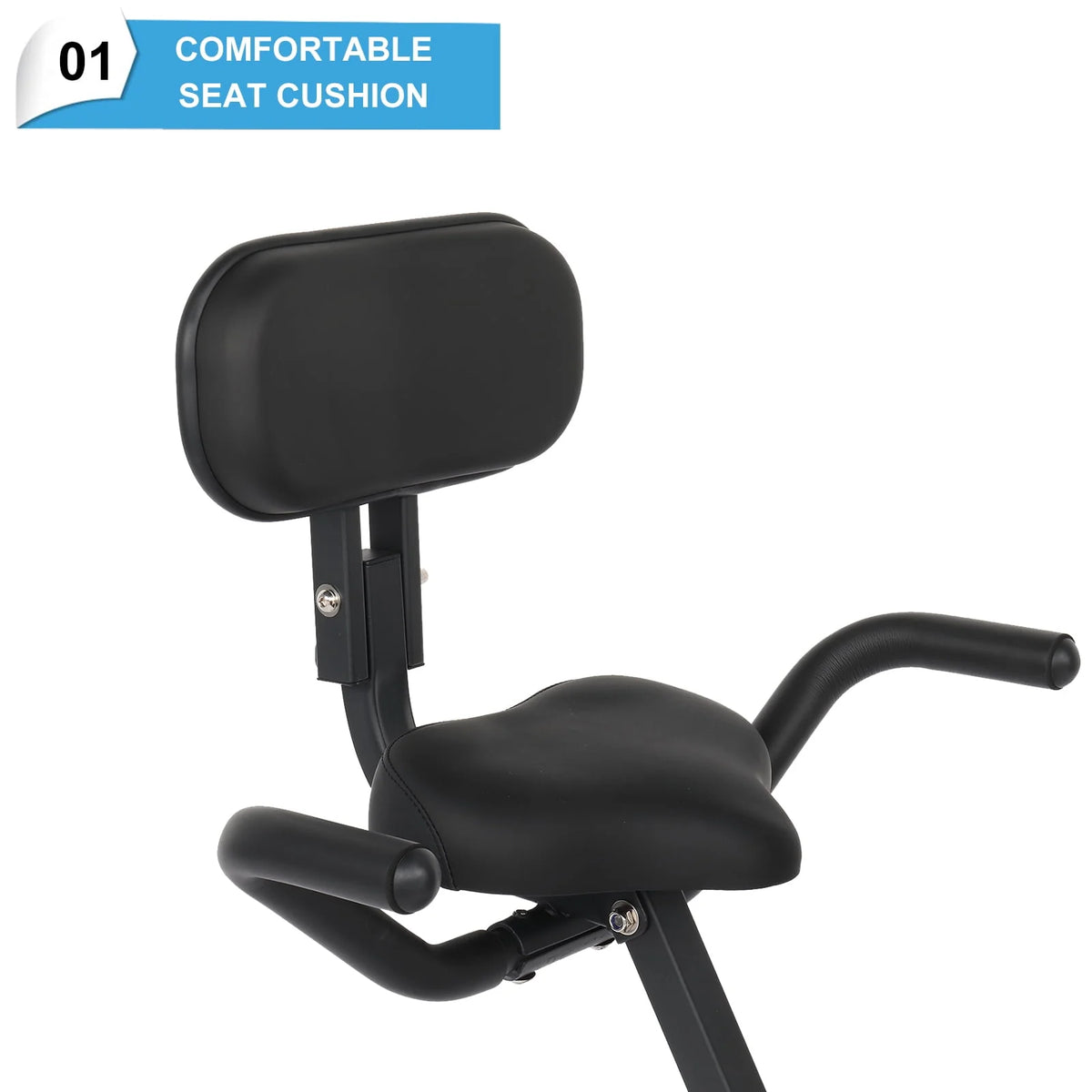 Folding Magnetic Exercise Upright Bike D456765