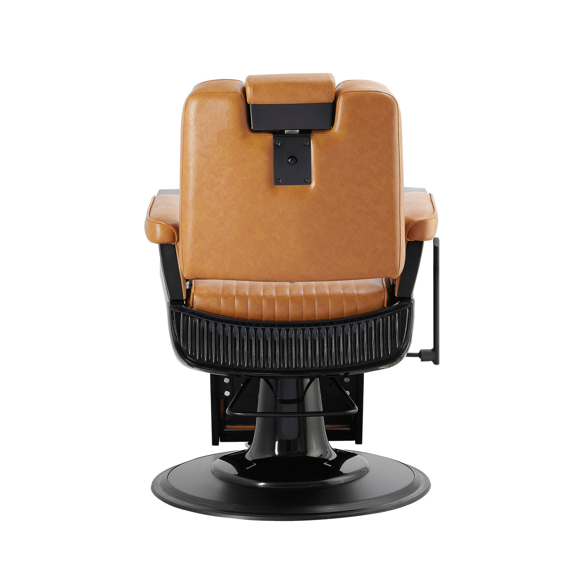 Black Leather Reclining Barber Chair X247