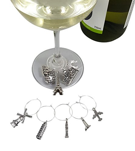 10 Piece Wine Charm Set T776