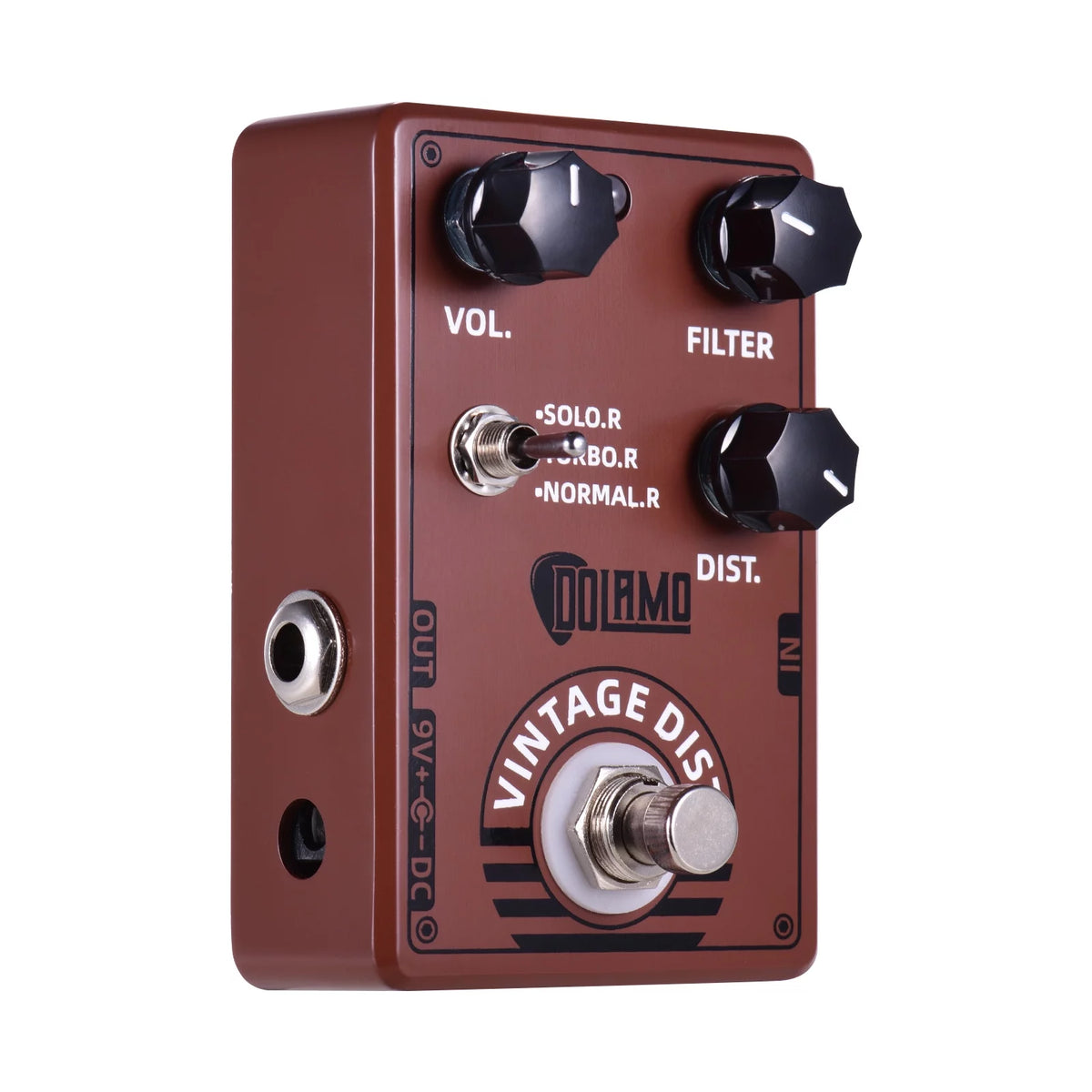 Vintage Distortion Guitar Effect Pedal U1136