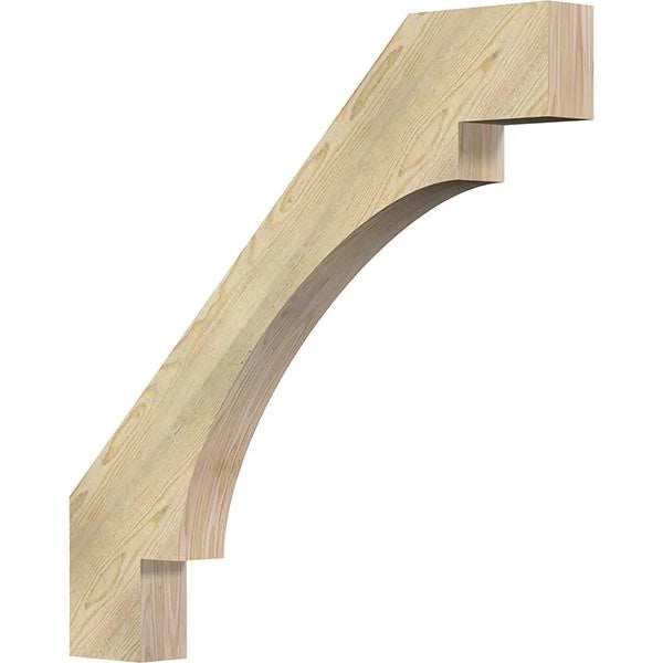 4x22W x 38x22D x 38x22H Douglas Fir Brace F44508