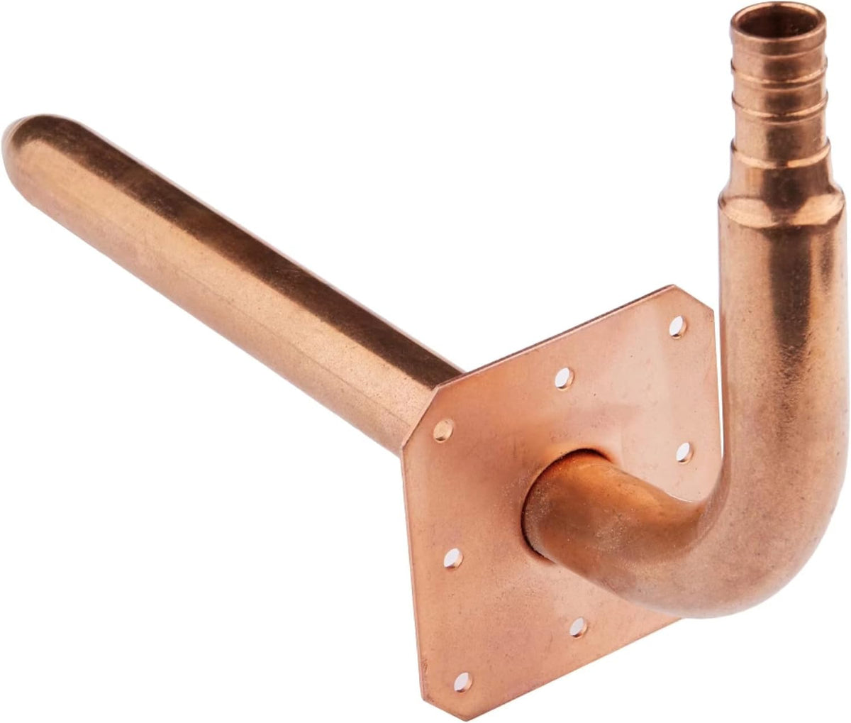 1/2" Pex Copper Stub Out Elbow with Wall Flange L155913