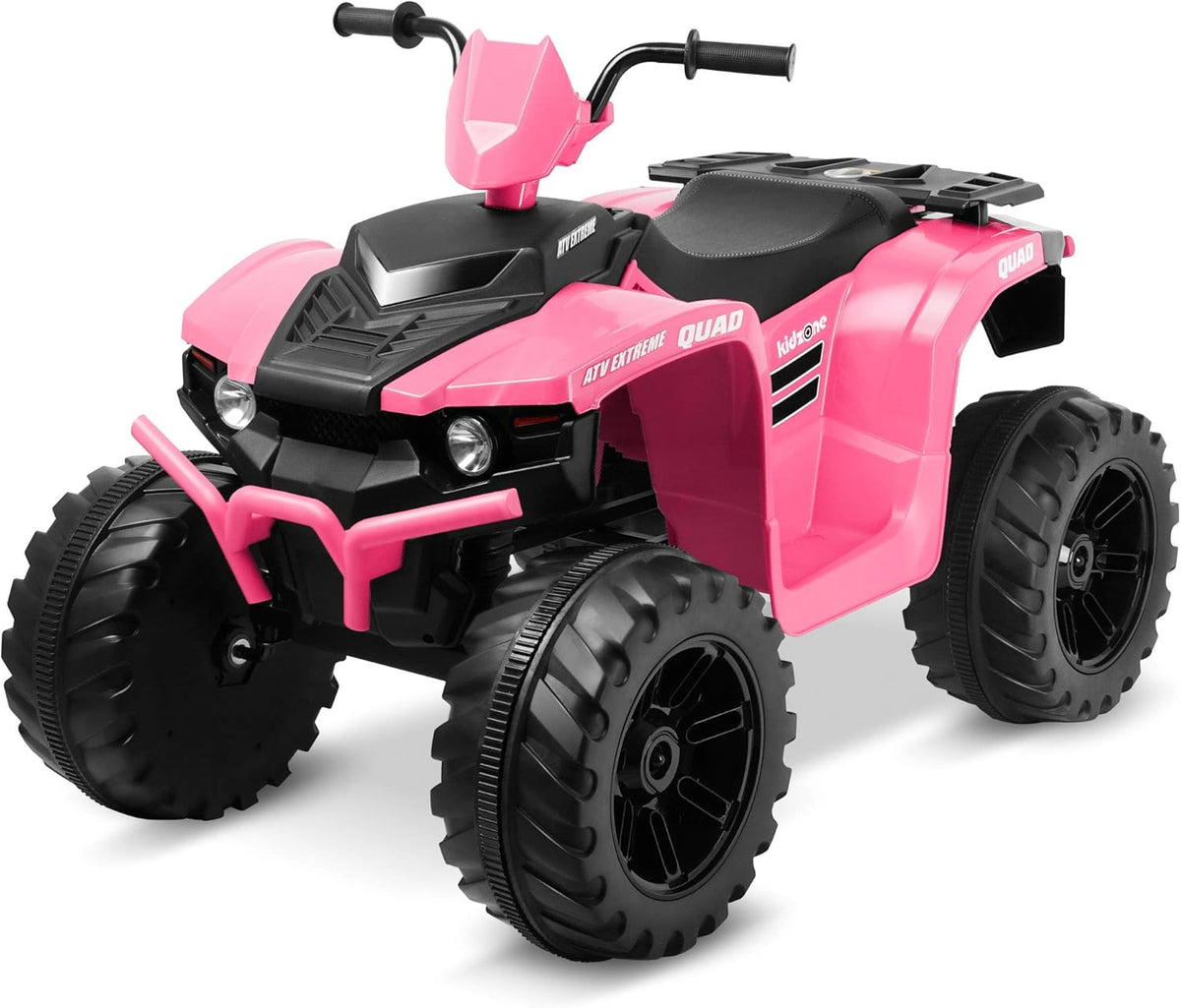 Black 12V Electric Ride-On ATV Toy Vehicle S645664