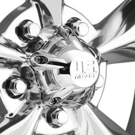 Polished Wheel Center Cap 4-1/16 OD Bolt-On G91425