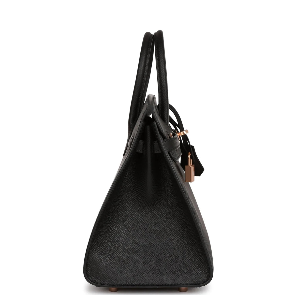 Black Epsom Leather Handbag G2276