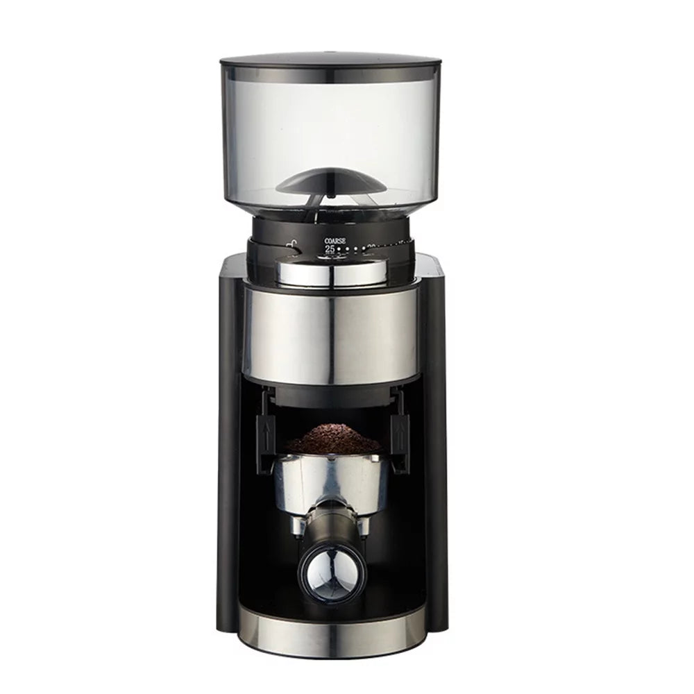Electric Burr Coffee Grinder 25 Grind Setting Black P386526