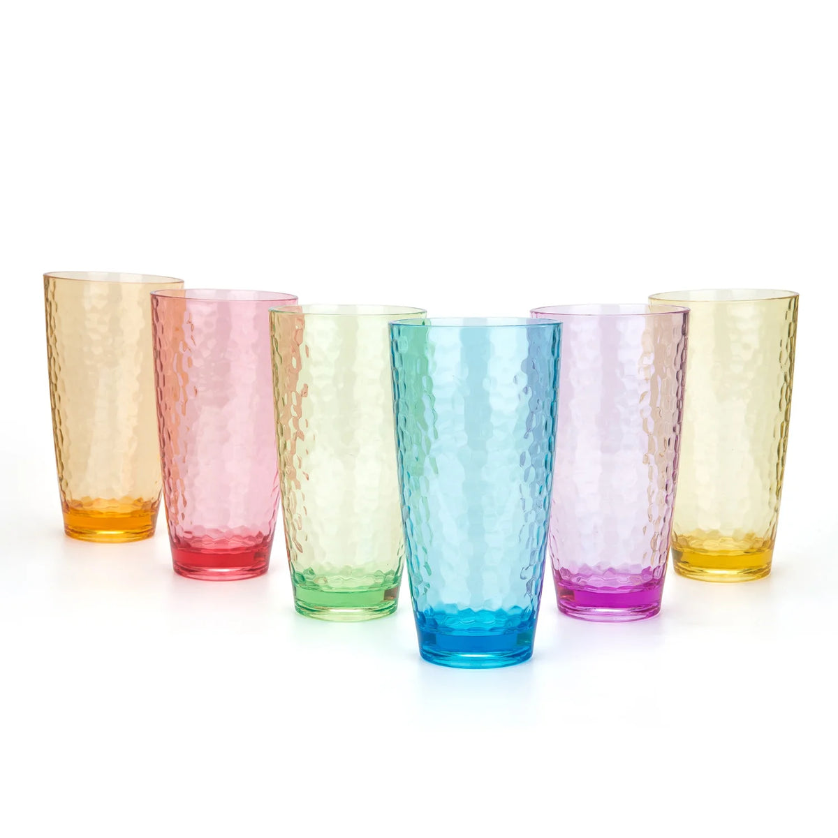 26-Ounce Acrylic Glasses Plastic Tumbler Set of 6 BPA Free P762545