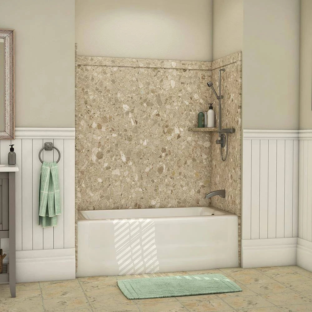 9-Piece Adhesive Alcove Tub Surround F69199