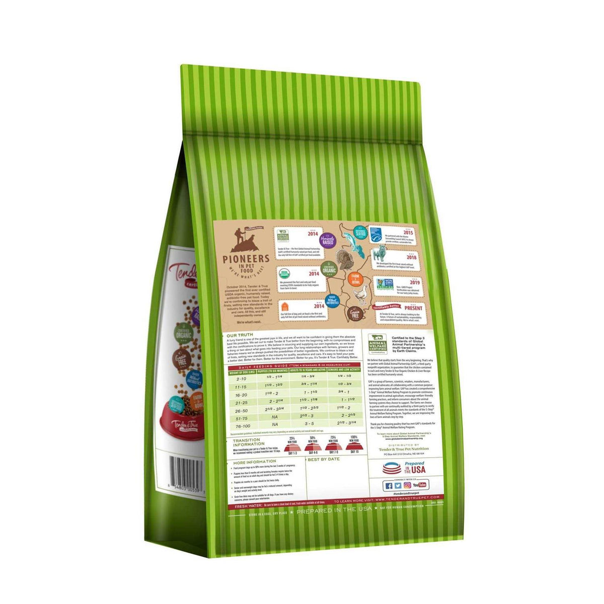 Organic Chicken & Liver Recipe Dry Dog Food R31035