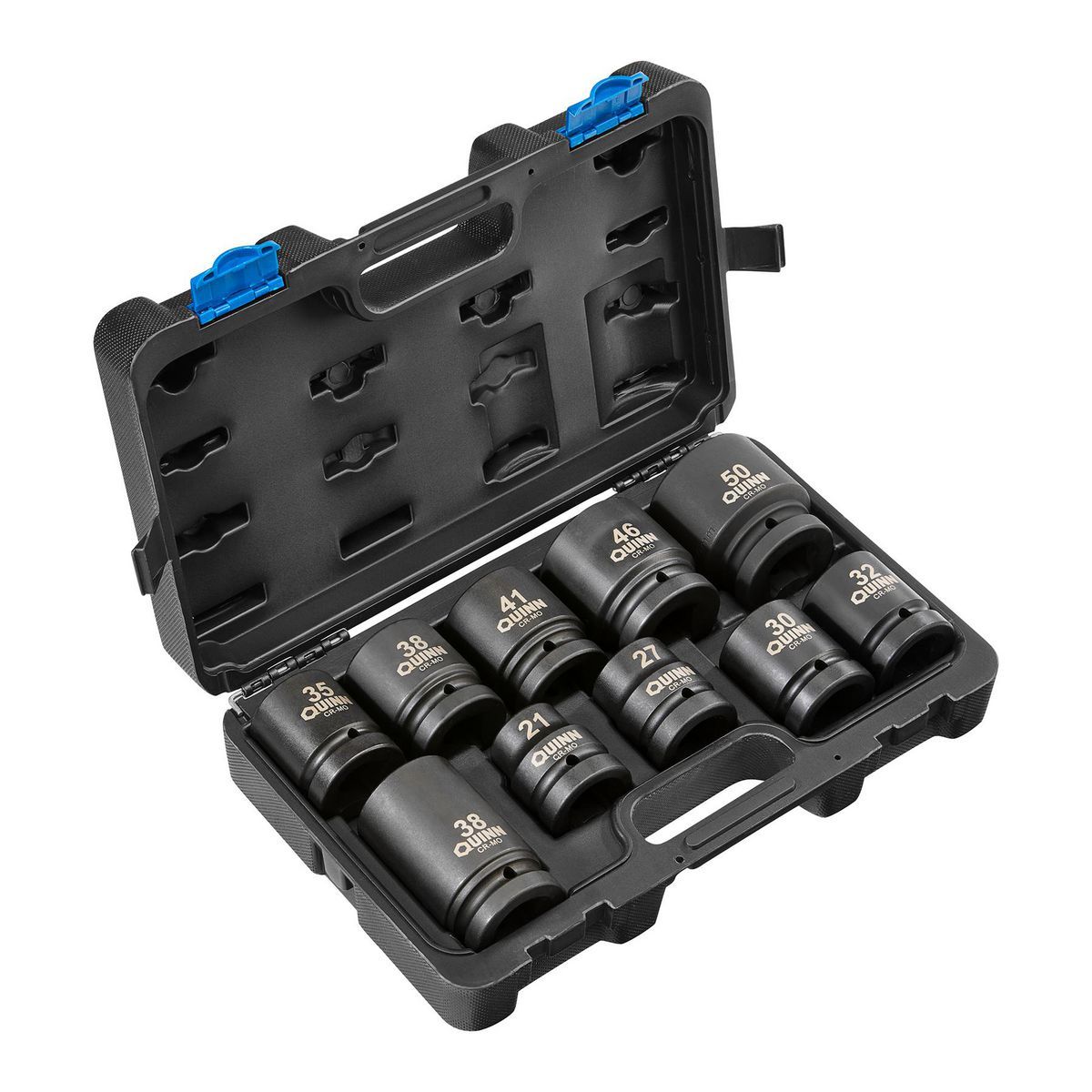 1 in. Drive Metric Impact Socket Set, 10-Piece F5055