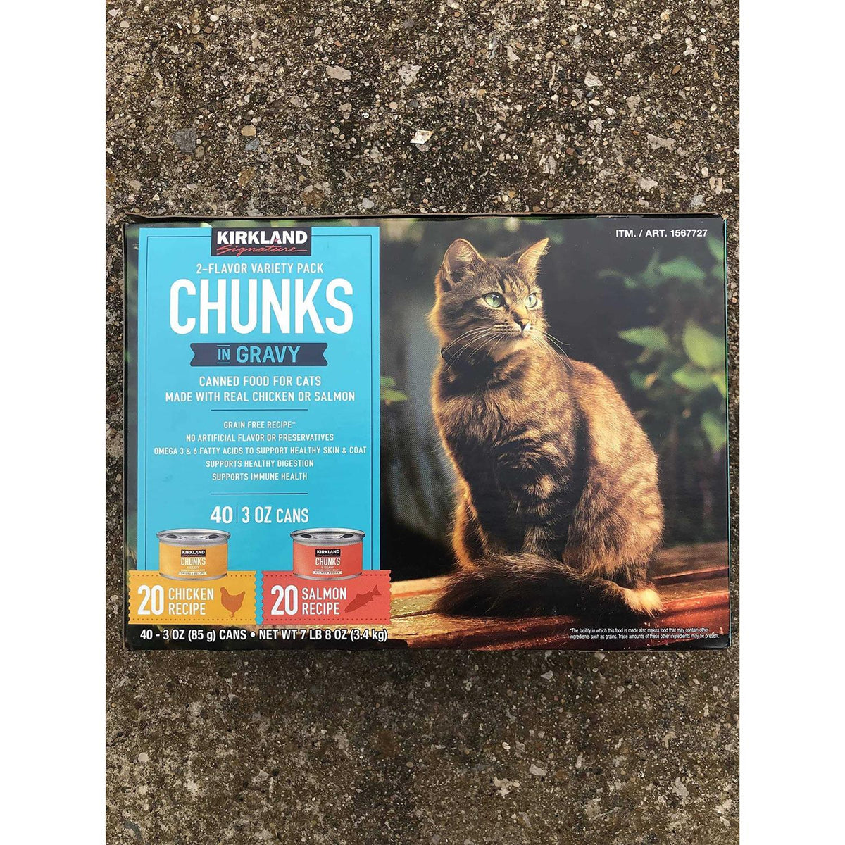 Chunks in Gravy Canned Cat Food Variety Pack E743