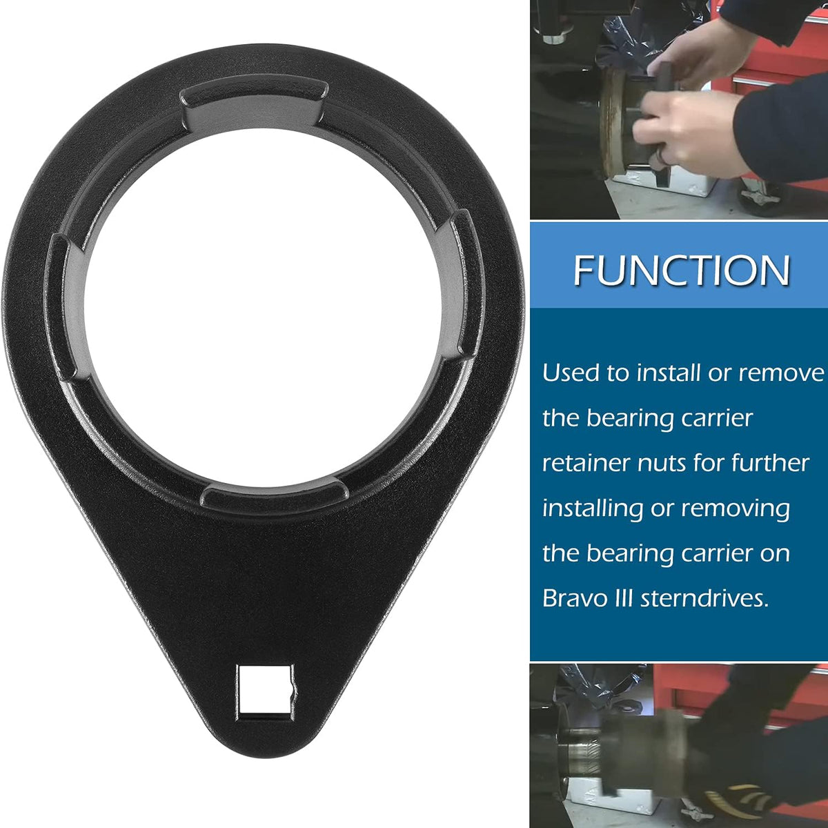 Bearing Carrier Retainer Nuts Tool R974