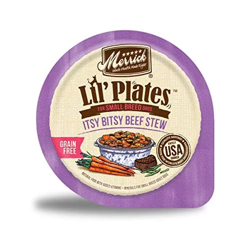 Grain Free Wet Dog Food 3.5 OZ Tub I535