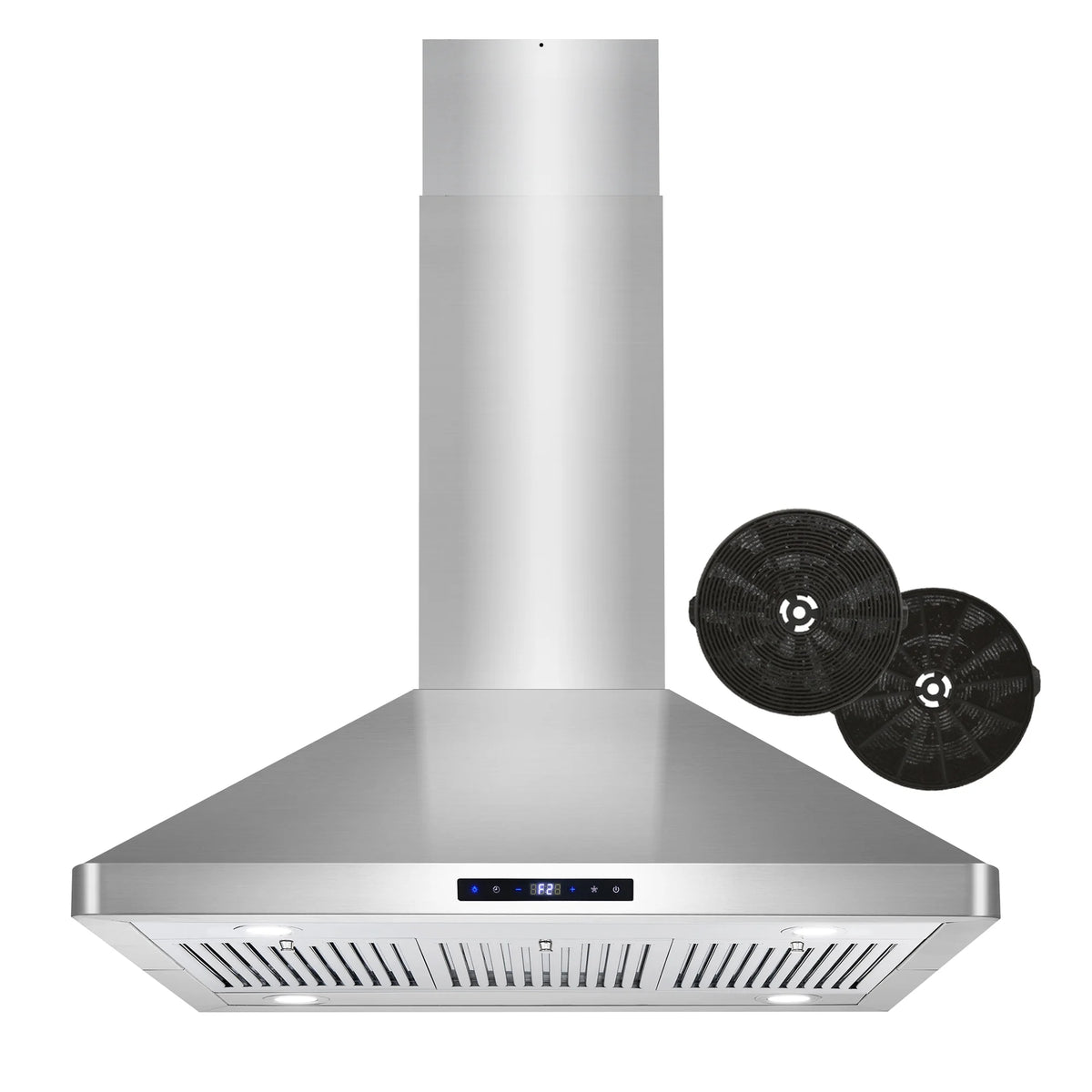 30 in. Stainless Steel Ductless Island Range Hood N411056