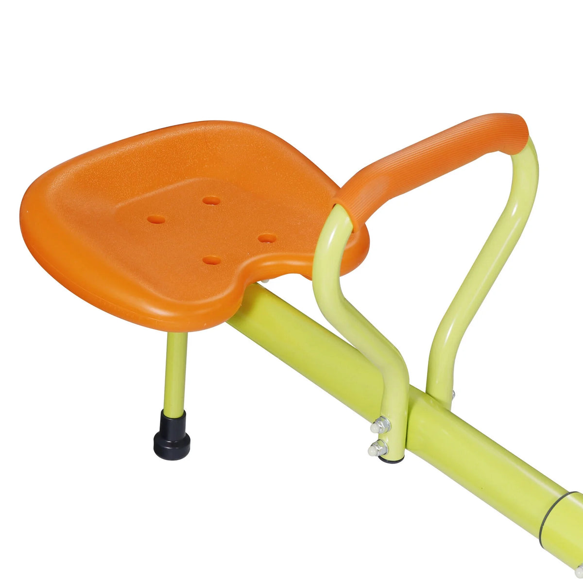 Heavy-Duty Seesaw 360 Degree Spinning with Handle Outdoor for 2-4 Kids X717
