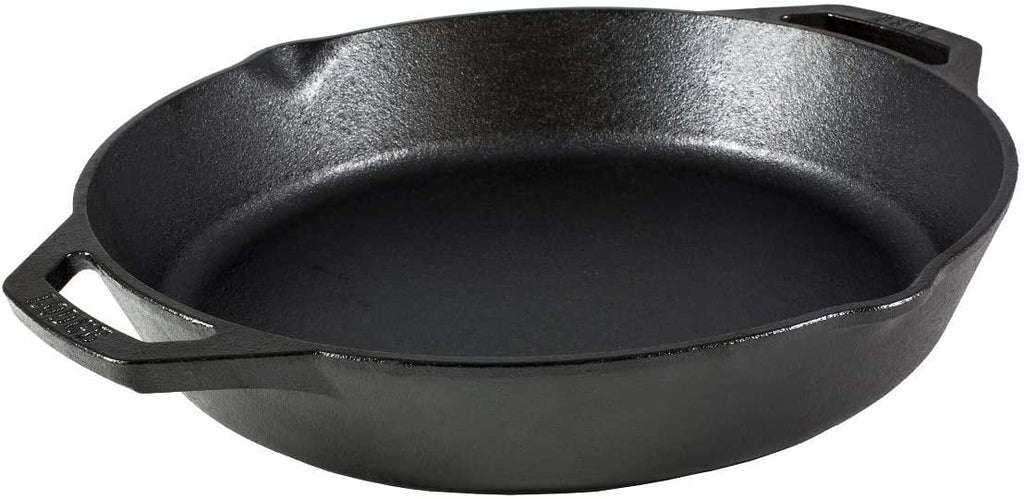 Cast Iron Dual Handle Pan 12 inch Black S243