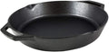 Cast Iron Dual Handle Pan 12 inch Black S243