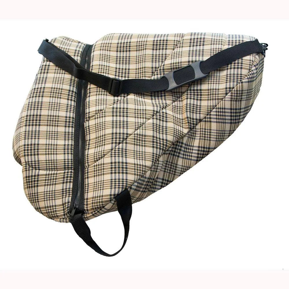 Hunter Green English Saddle Carrying Bag G9032