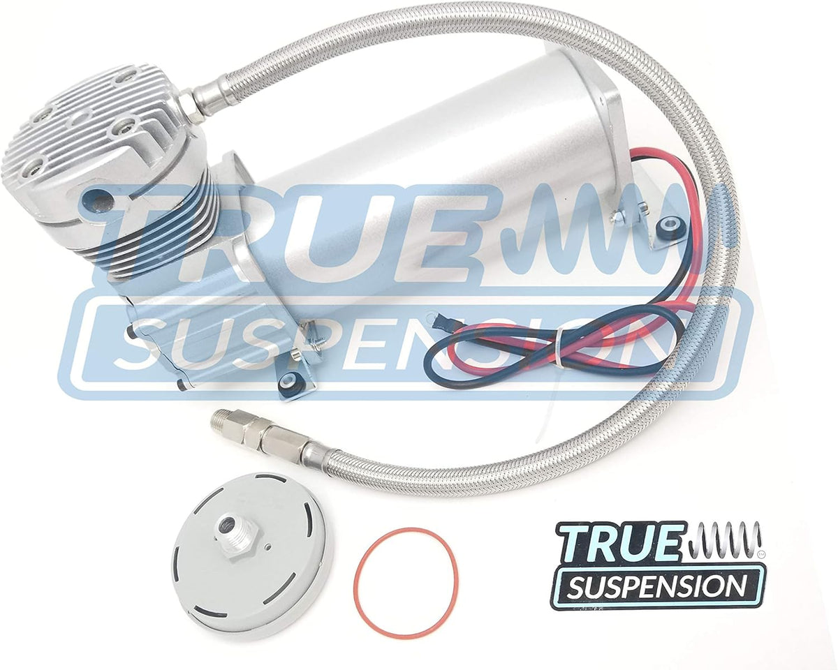 Towing Assist Helper Air Ride Suspension Complete Kit with Reserve Tank Kit S94479