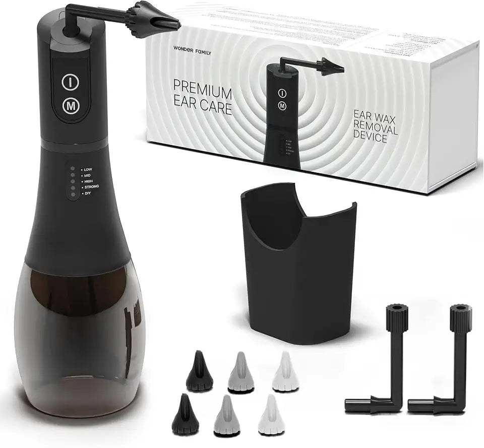 Electric Ear Cleaner and Earwax Removal Kit 5 Pressure Modes IPX7 C738