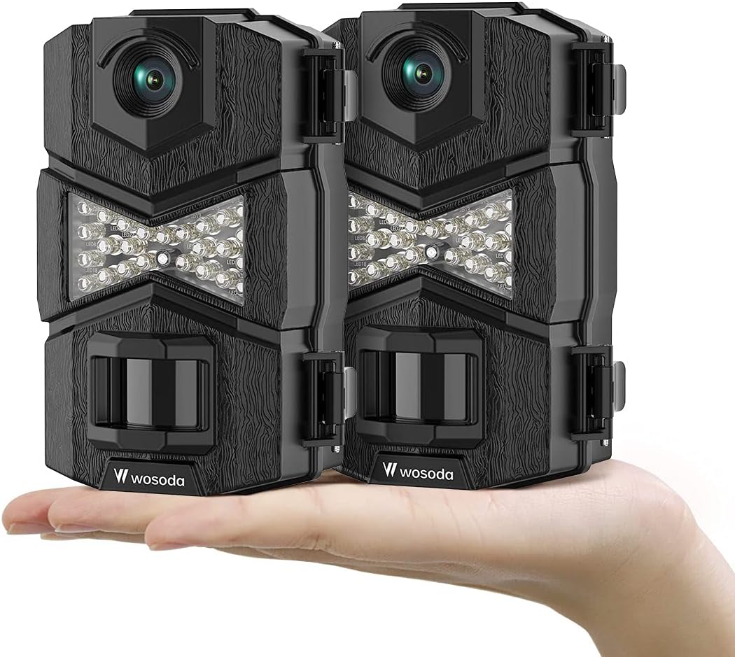 16MP 1080P 2 Pack Trail Camera with Night Vision X2268