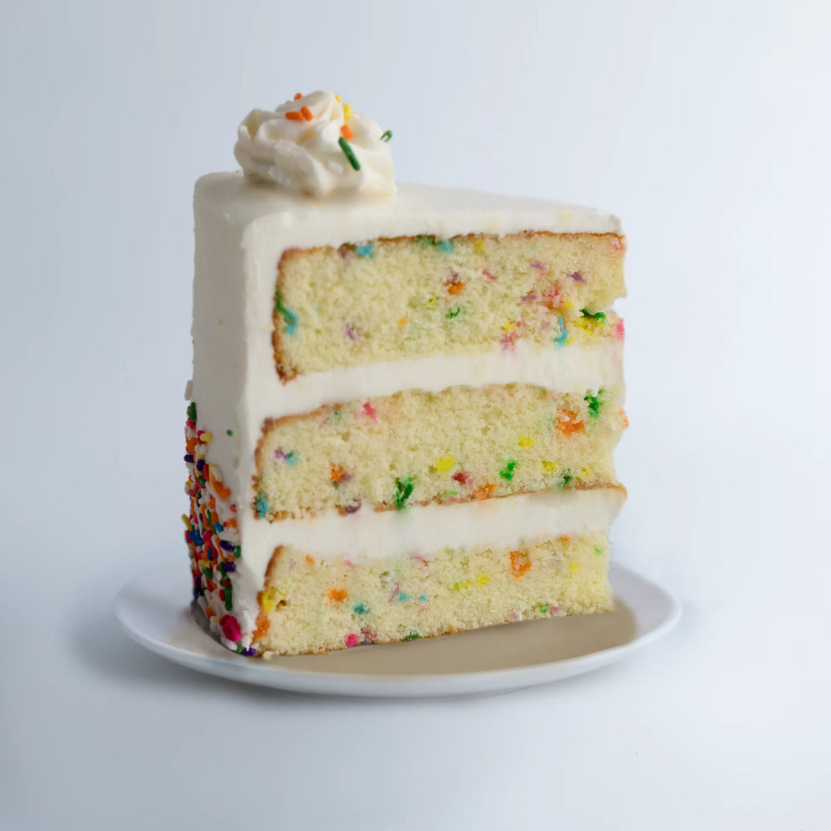 Vanilla Confetti Cake, Large 10” Size N380827