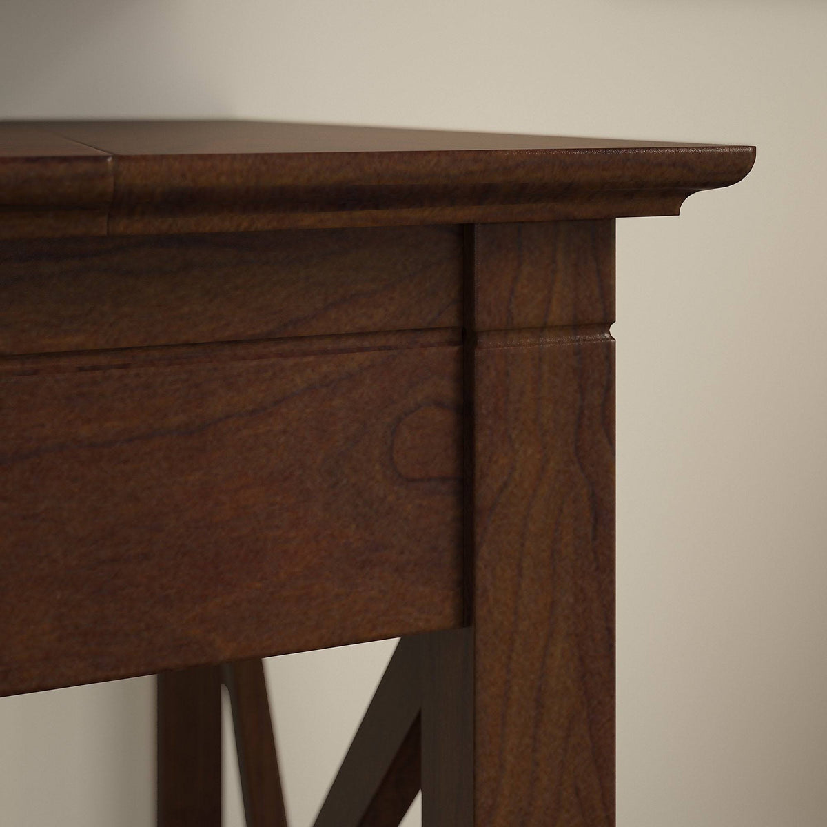 48-Inch Writing Desk with Lateral File Cabinet W3336