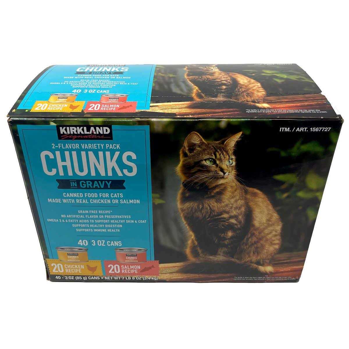 Chunks in Gravy Canned Cat Food Variety Pack E743