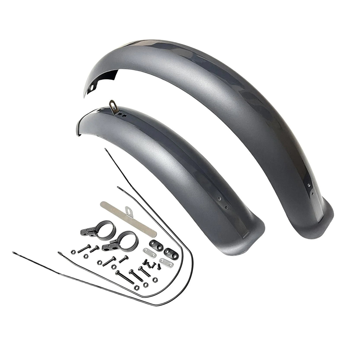 Gray Universal Mudguard Set for Mountain Bike L52035