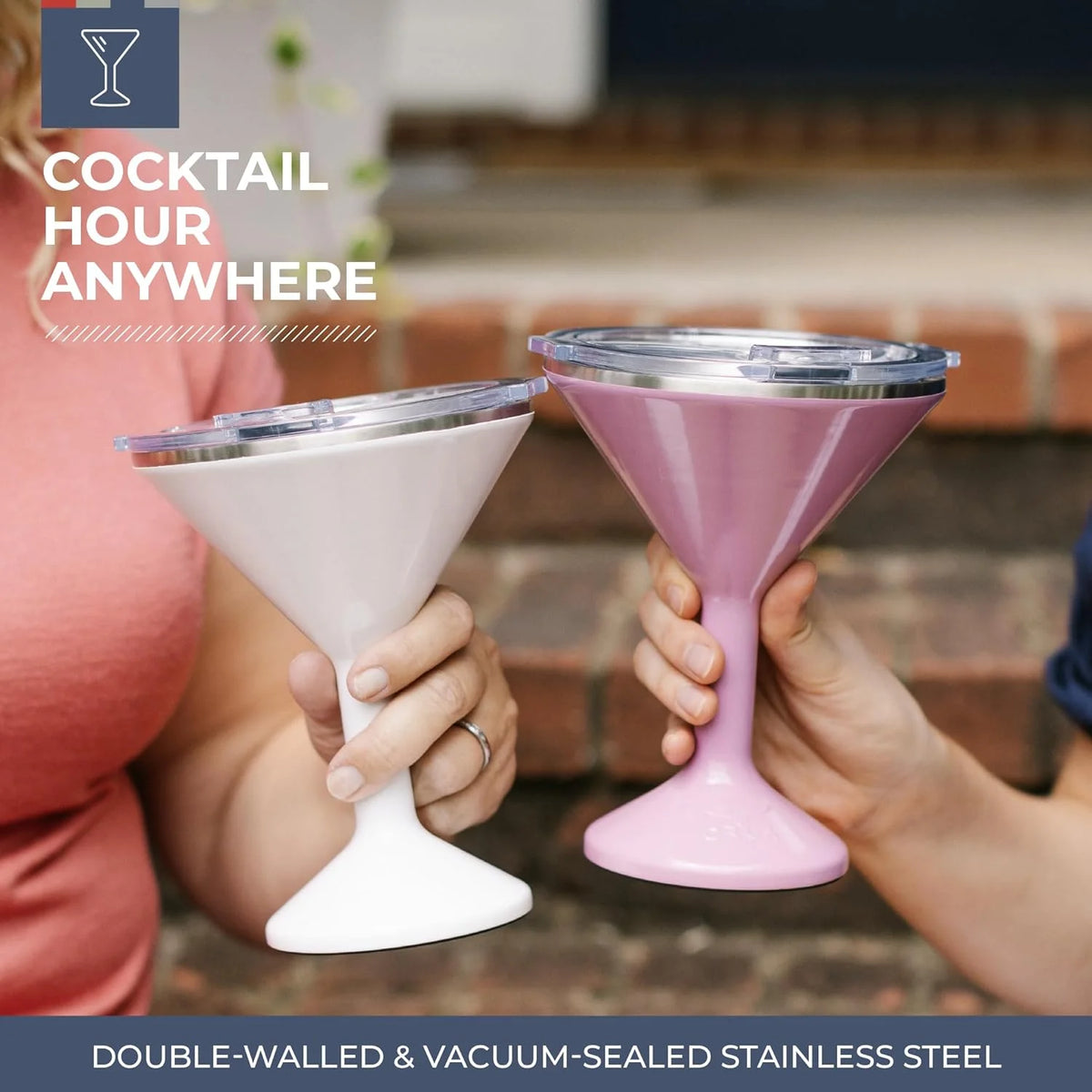 Stainless Steel Martini Cup 8-Oz D361478