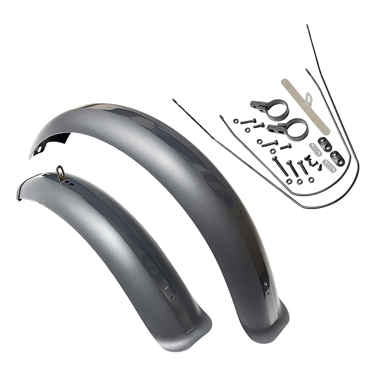 Gray Universal Mudguard Set for Mountain Bike L52035