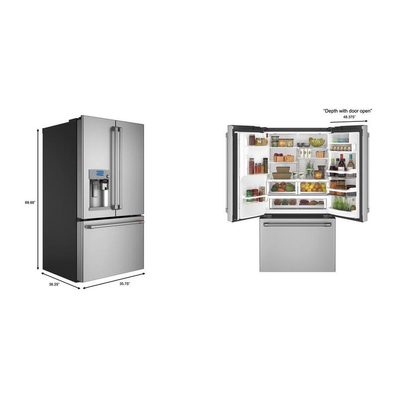 27.8 cu. ft. Smart French Door Refrigerator Stainless Steel J43753