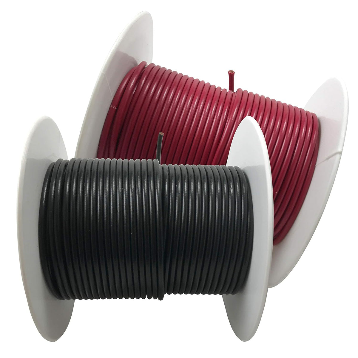 10 Spools Black & Red Primary Wire 100 FT Stranded Copper Kit G97804