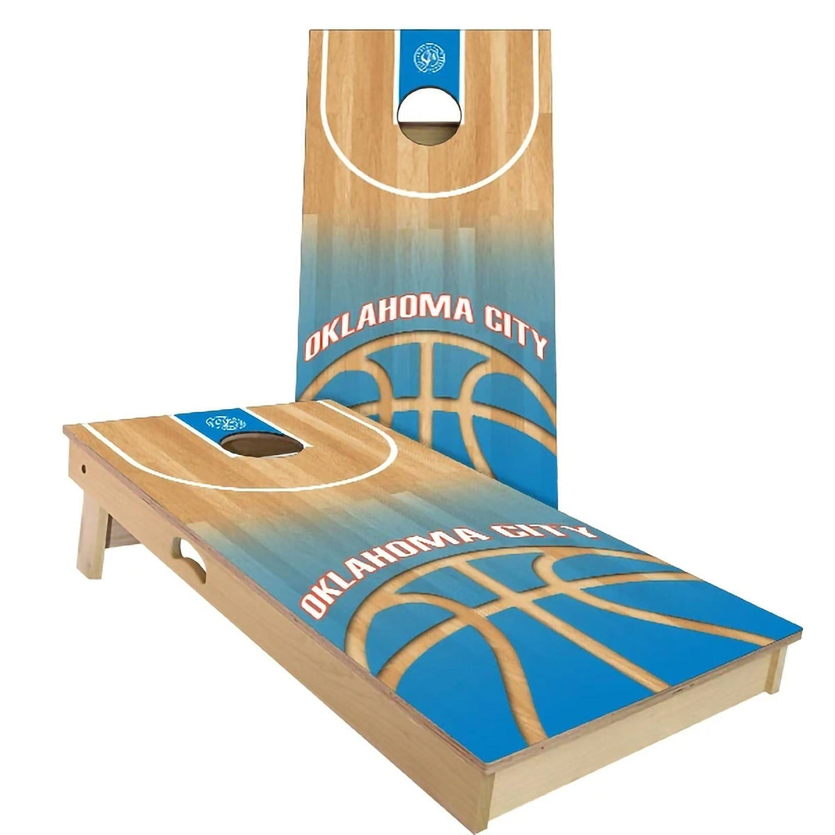 Cornhole Board Set with Lights & Case R379
