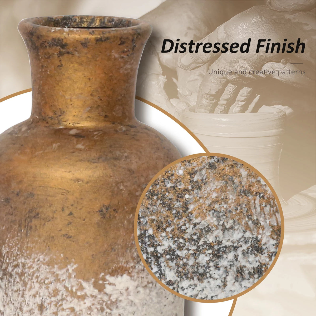 Ceramic Vase Set of 3 J648935