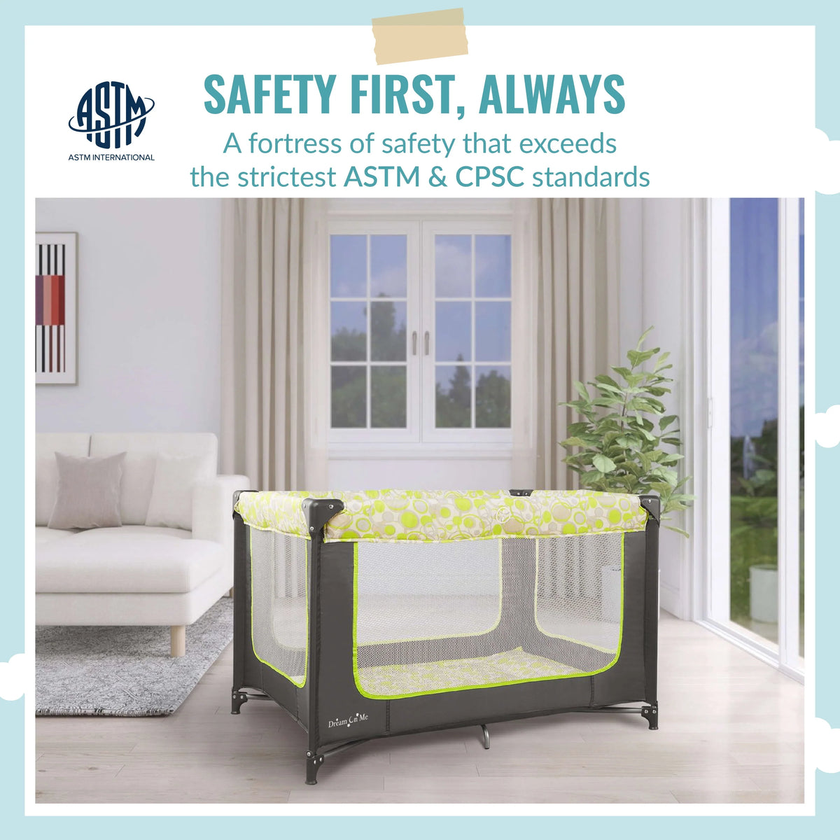 Portable Playard with Carry Bag B604