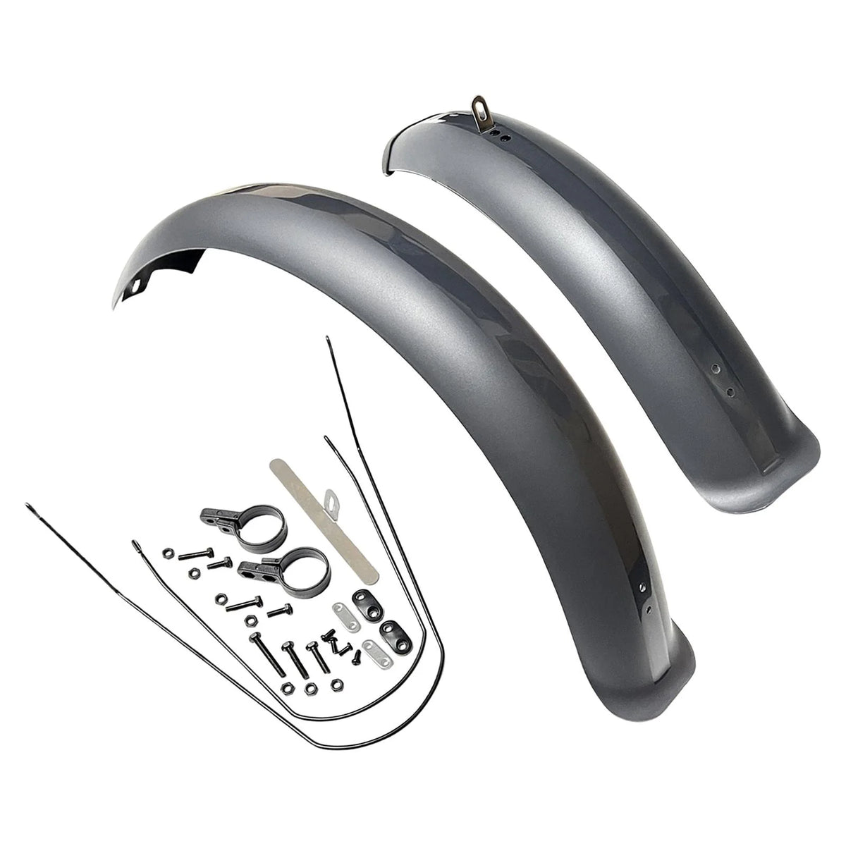Gray Universal Mudguard Set for Mountain Bike L52035