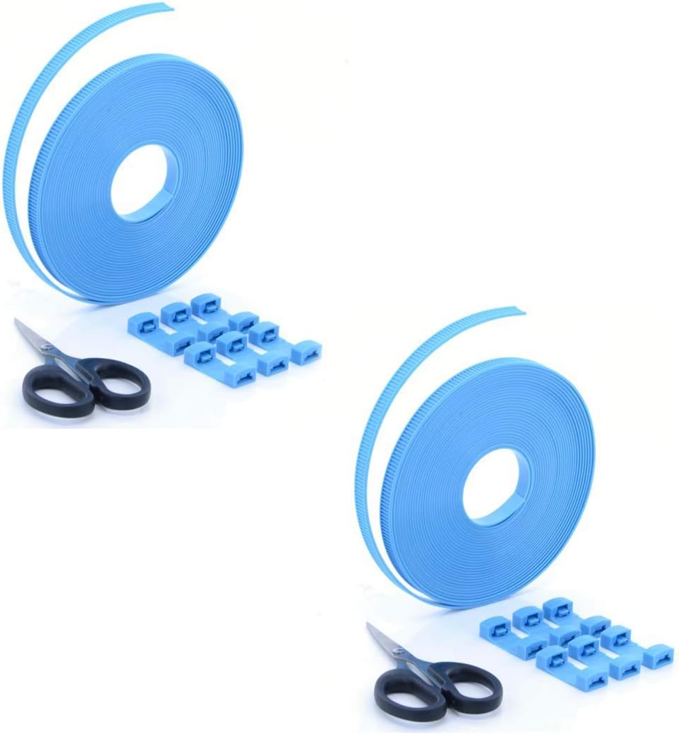 Nylon Cable Ties, 8 Meters Cable Roll With Connectors, 1 Pcs/Pack I3046