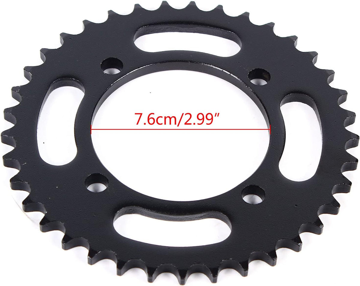 Rear Tire Rim Wheel & Sprocket Assembly for Dirt Pit Bike J525965